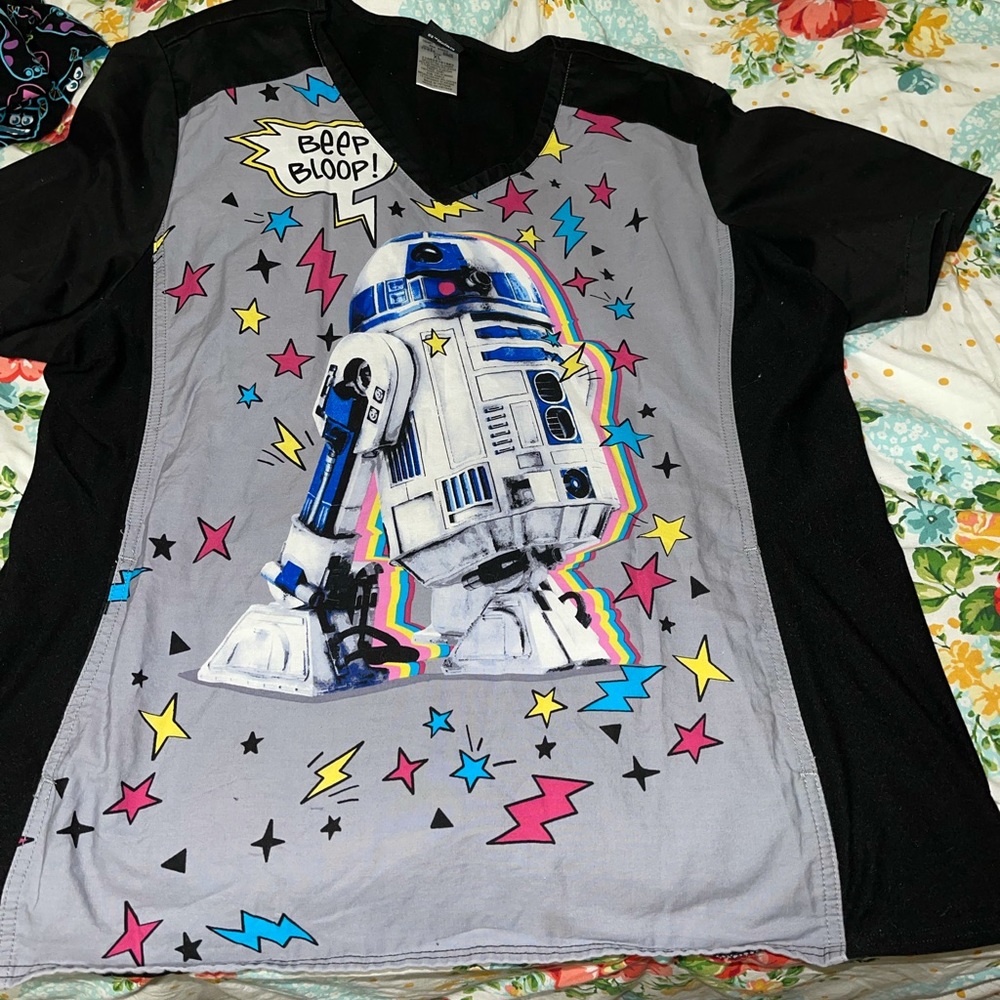 Star Wars scrub top